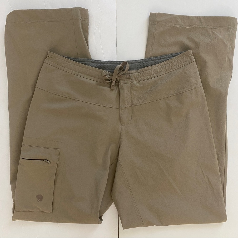 Mountain Hard Wear Beige Hiking Walking Outdoor Cargo Pants Women Size 10